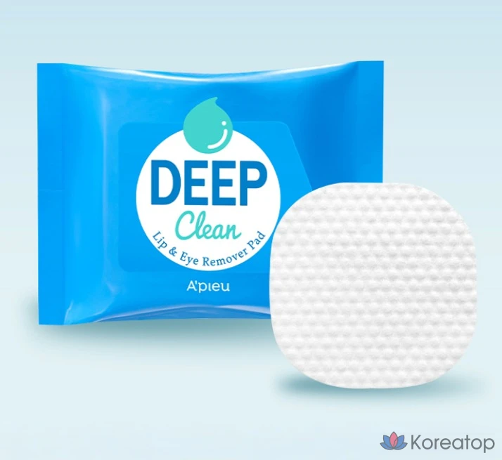 Салфетки для глубокого очищения губ и глаз A'Pieu, 1 шт., 37 г