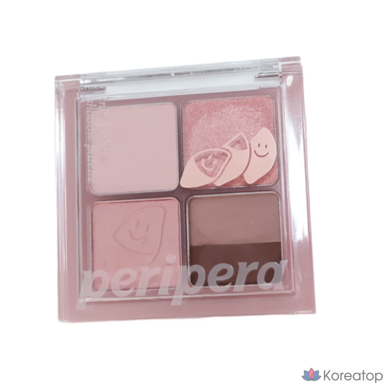 Палетка теней Peripera Ink Pocket Shadow Palette, 10 оттенков, цвет Same-Day Harvest Sweet Pink, 1 шт.