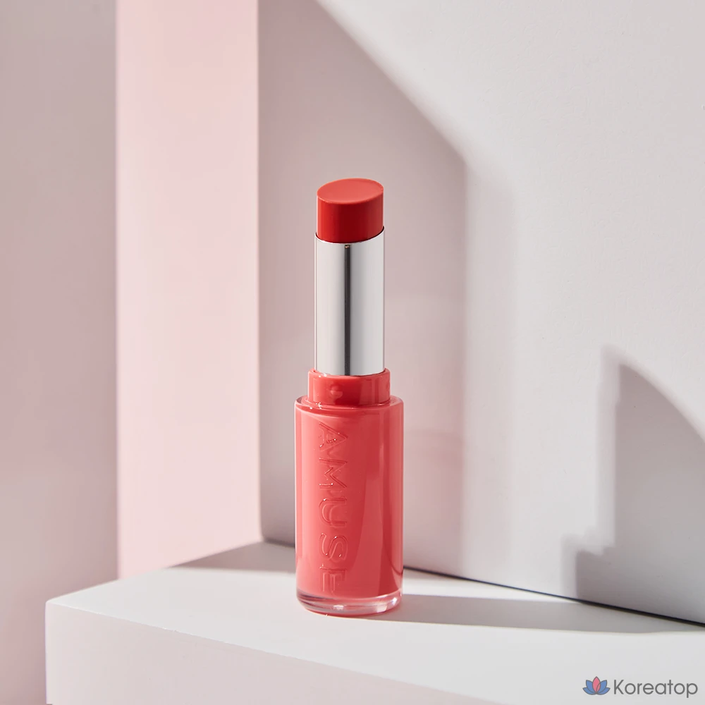Бальзам для губ AMUSE Fondue Lip Balm, оттенок 07 Coral Freeze, 3.2 г, 1 шт., фото 5