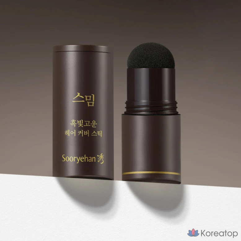 Стик для макияжа Sooryehan Black Cover Stick, черно-коричневый, 1 шт.