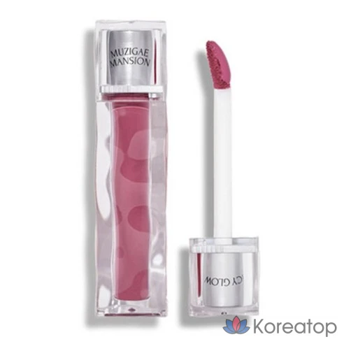 Блеск для губ Rainbow Mansion Icy Glow, оттенок 01 Petal, 1 шт.