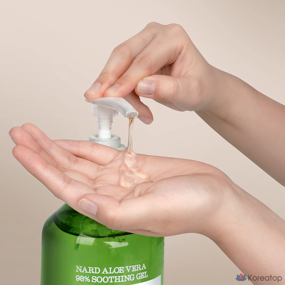 NARD Aloe Vera 98% успокаивающий гель, 1 л, 1 шт.