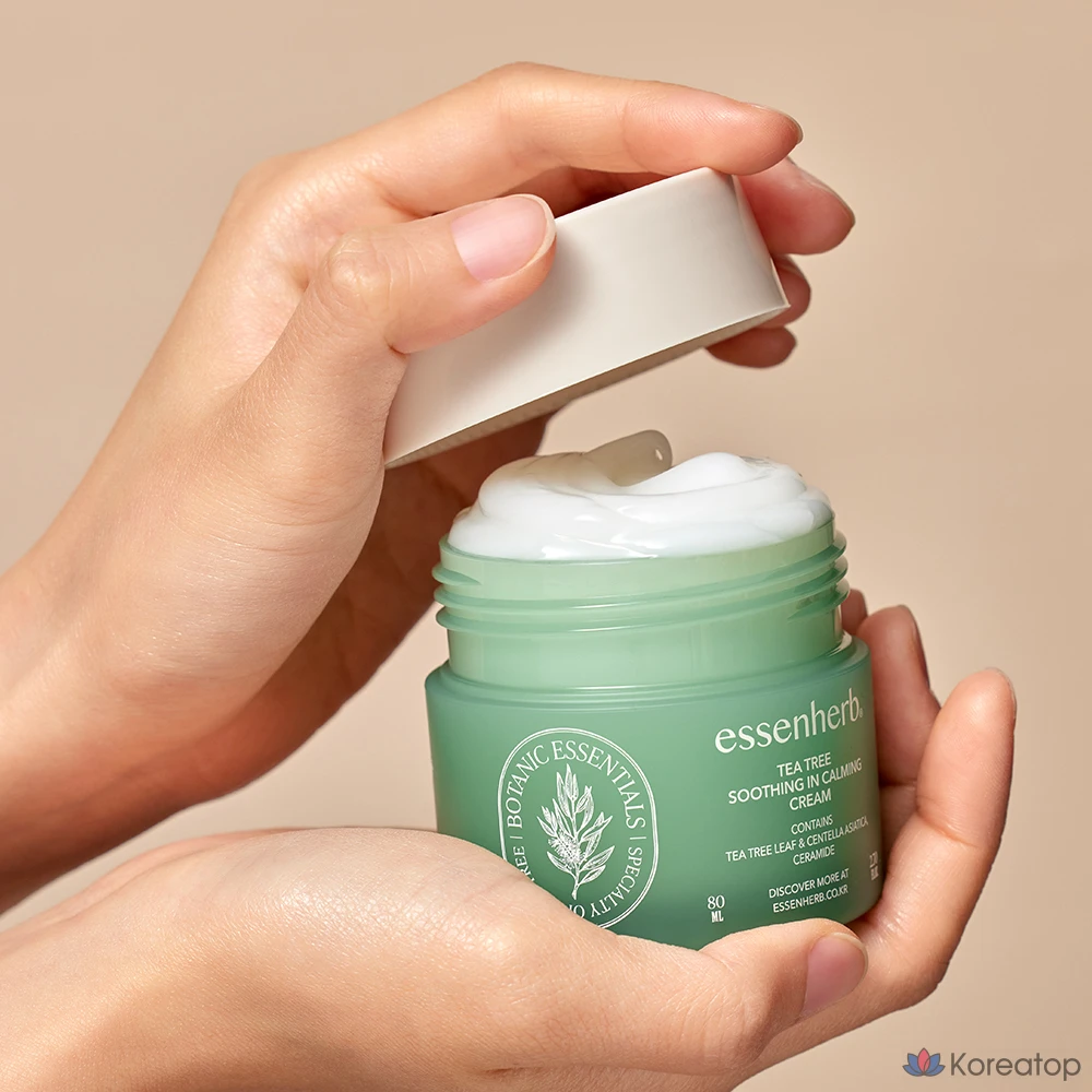 Успокаивающий крем EssenHerb с маслом чайного дерева, 80 мл, 1 шт.