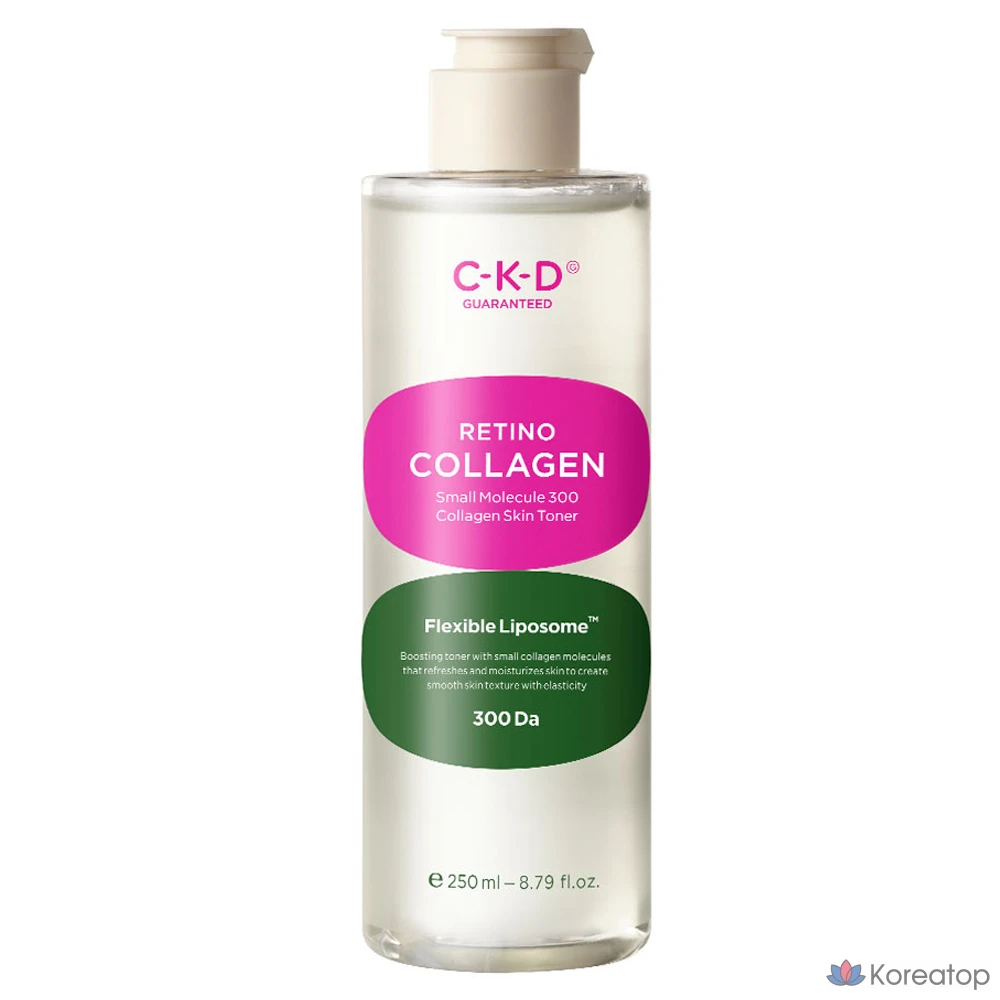 Коллагеновый тоник CKD Retino с низкой молекулярной массой 300, 250 мл, 1 шт.