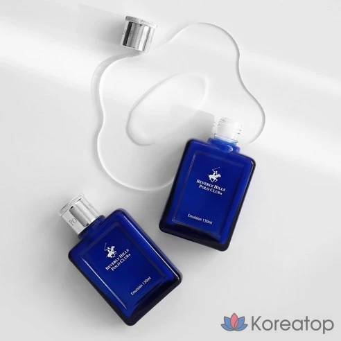Мужской лосьон Beverly Hills Polo Club Blue Homme Skin 2 + 1 набор