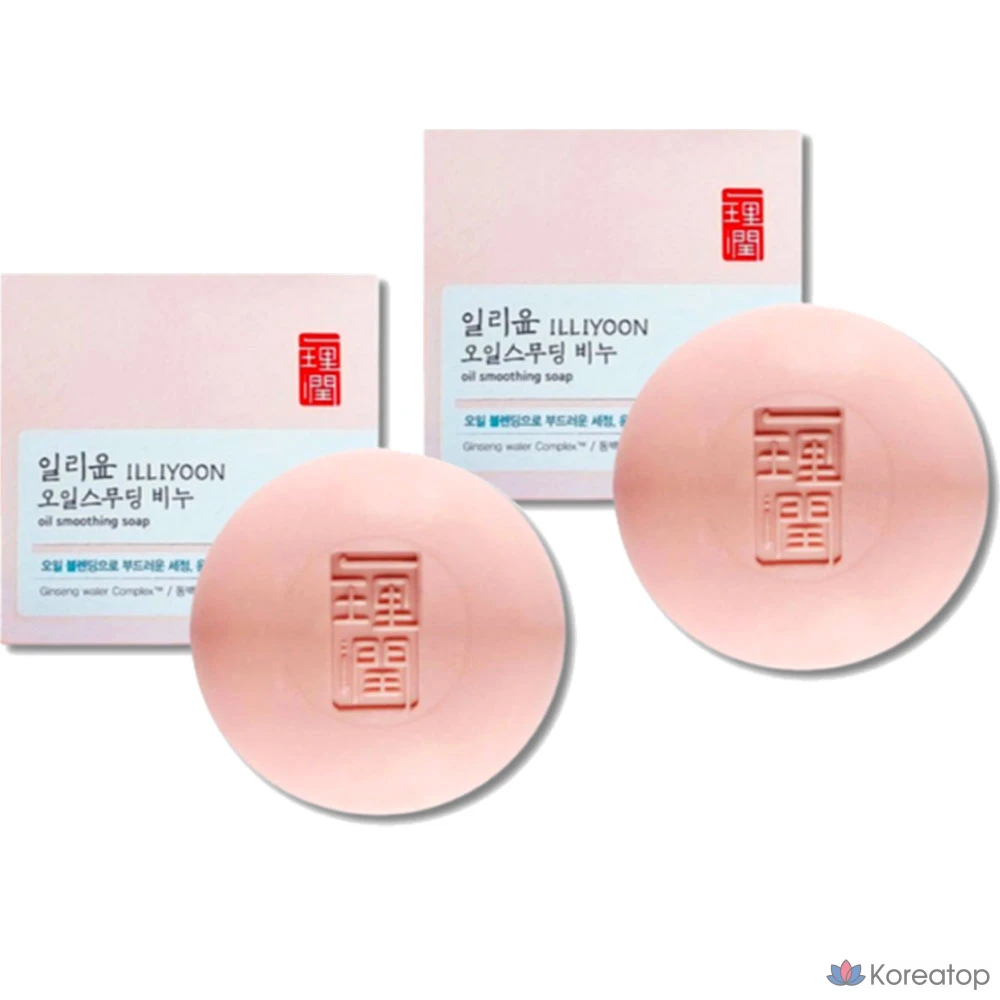 Мыло для разглаживания кожи Illiyoon Oil Smoothing Soap, 160 г, 1 упаковка.