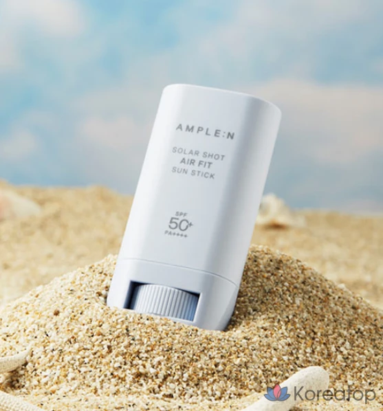 Солнцезащитный стик AMPLE:N Solar Shot Air Fit SPF50+ PA++++, 20 г, 1 шт.