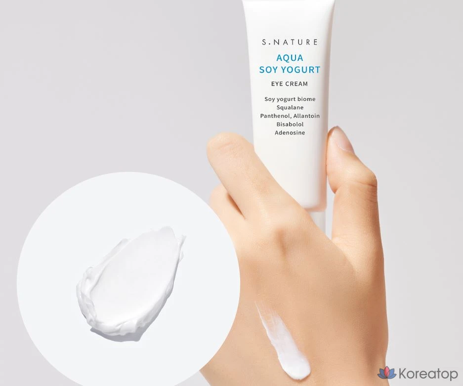 Крем для кожи вокруг глаз S.NATURE Aqua Soy Yogurt Eye Cream, 25 г, 1 шт.