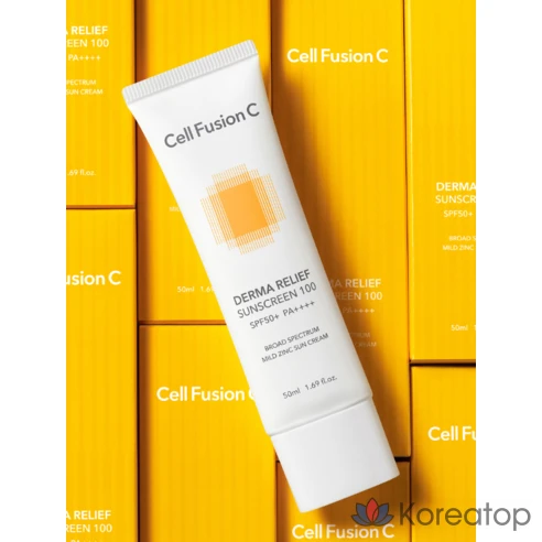 Солнцезащитный крем Cellfusion C Derma Relief 100 SPF50+ PA++++