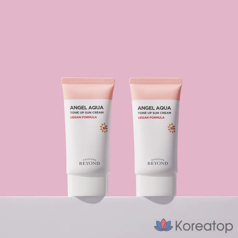 Солнцезащитный крем Beyond Angel Aqua Tone-Up SPF50+ PA++++