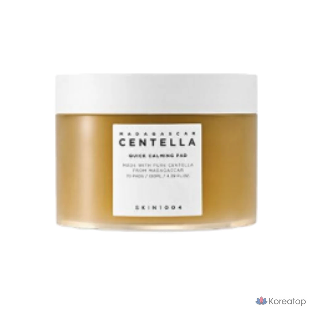 Успокаивающие подушечки Skin1004 с экстрактом центеллы мадагаскарской, 1 упаковка.