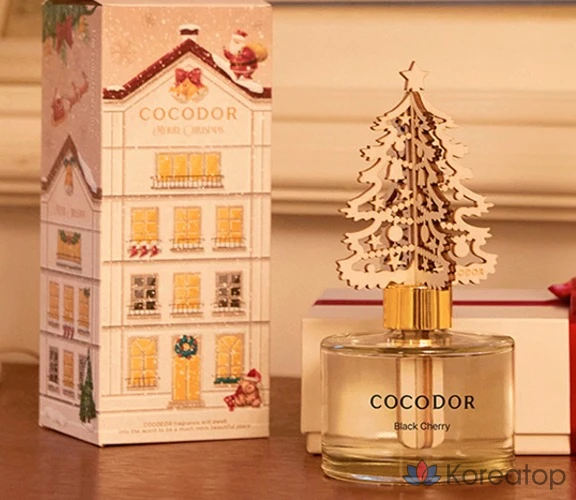Диффузор для дома Cocodor Four Seasons Diffuser Set, Yangjae Flower Market, Oasis, Fig, Black Cherry, 1 шт.