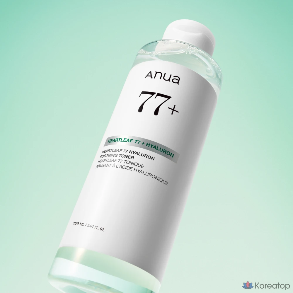 Тонер Anua Heartleaf 77 Hyaluronic Acid Soothing Toner, 150 мл, 1 шт.