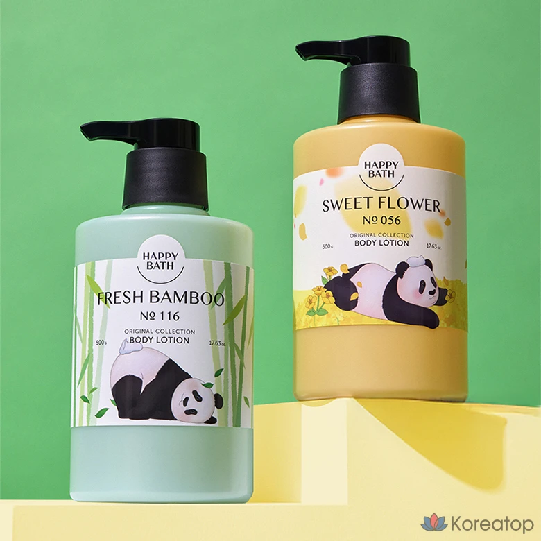 Лосьон для тела Happy Bath Bao Family Original Collection с ароматом сладкой рапсовой пальмы, 500 г, 1 шт.