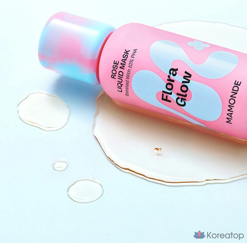 Жидкая маска для лица Mamonde Flora Glow Rose, 80 мл, 1 шт.