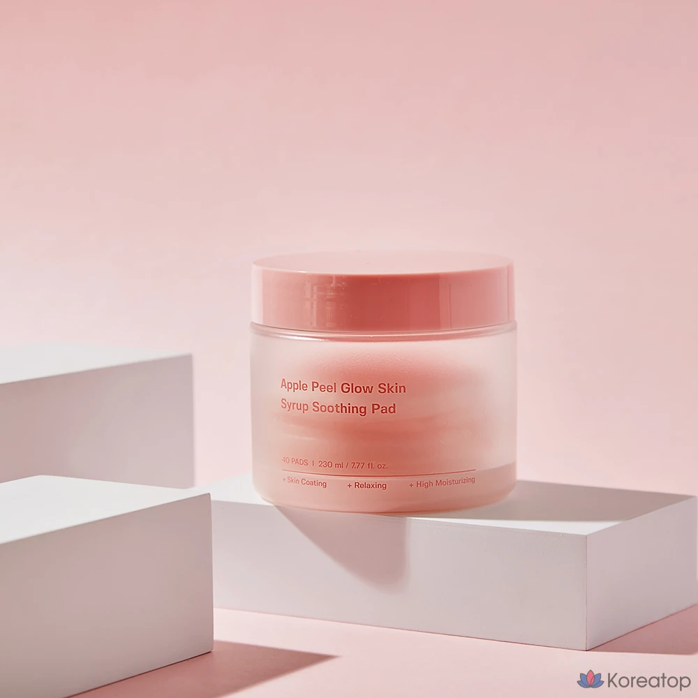 Успокаивающие подушечки Ingredient Editor с сиропом из яблочной кожуры, 230 мл, 40 листов, 1 упаковка.