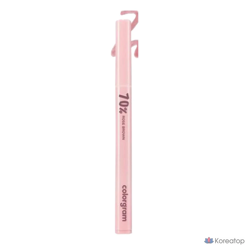 Контурный карандаш для глаз Colorgram Shadow Creator Liner, оттенок 08 70% Rose Brown, 1 шт.