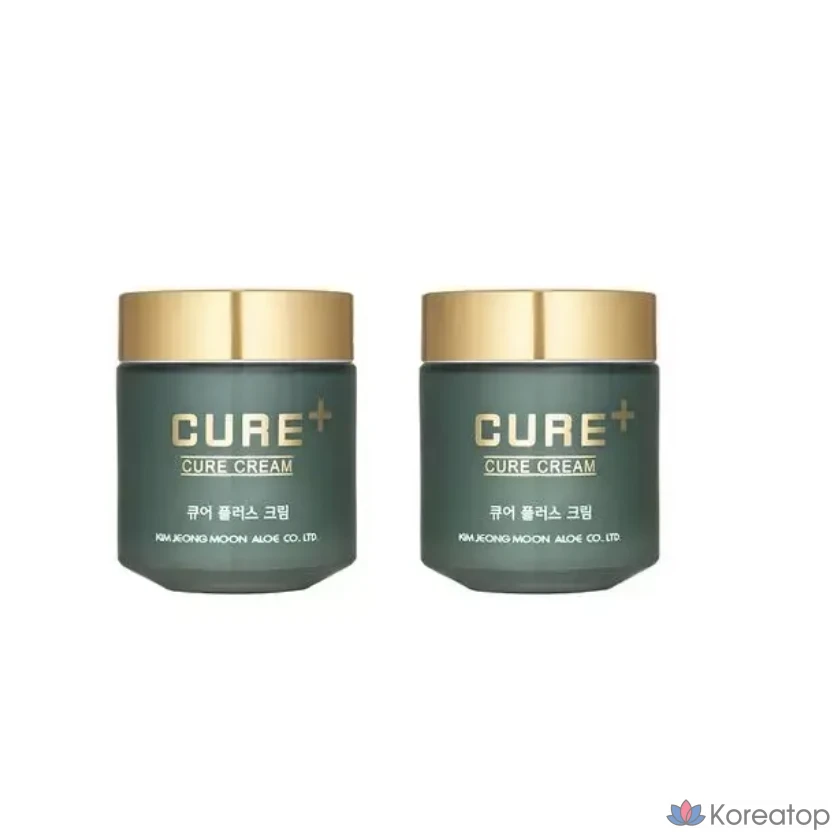 Крем для ухода за кожей KIM JEONG MOON Aloe Cure Plus от Ким Чон Мун, 1 шт., успокаивающий, охлаждающий, для решения проблем