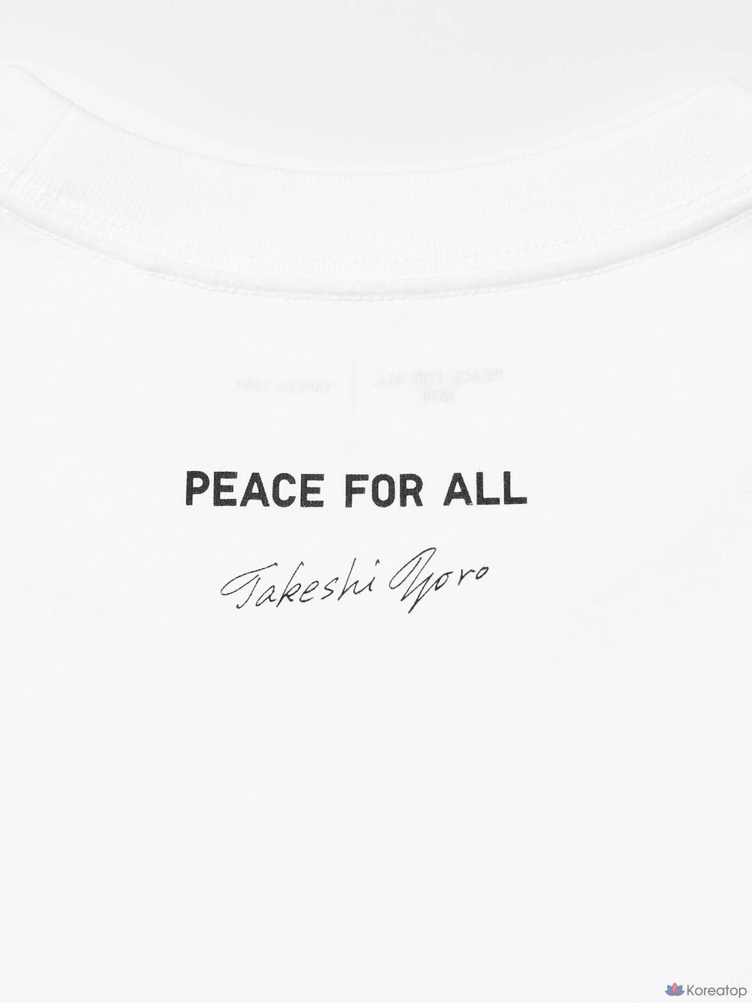 Футболка Uniqlo PEACE FOR ALL Graphic T Regular Fit Takeshi Yoro