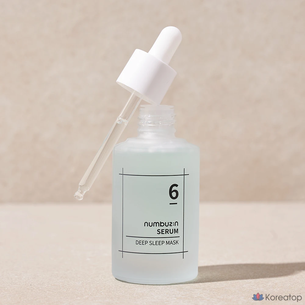 Тканевая маска для лица Numbuzin No.6 Deep Sleep Mask Pack Serum, 50 мл, 5 шт., фото 5