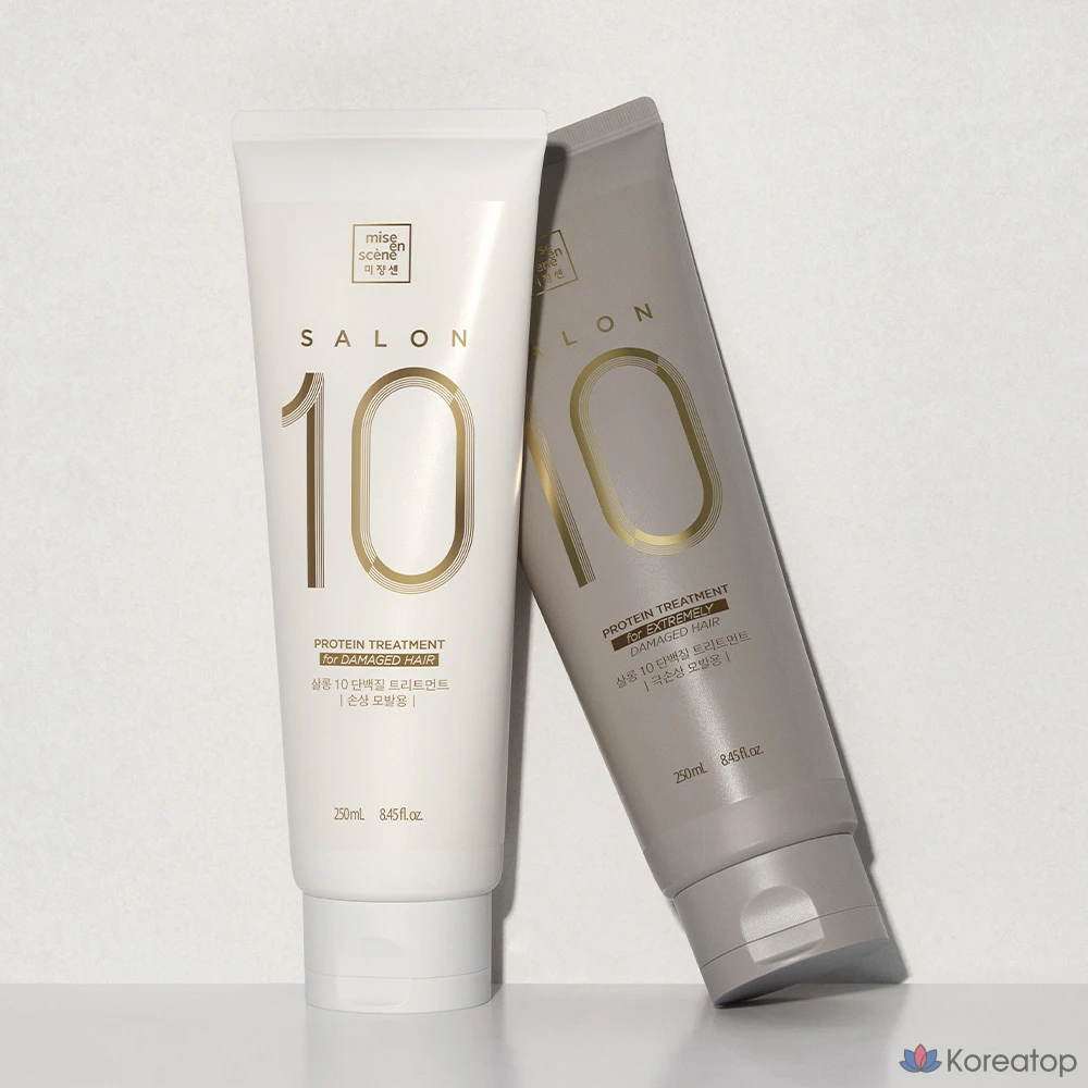 Средство для ухода за сильно поврежденными волосами Mise en Scene Salon 10 Protein Hair Treatment, 250 мл, 1 шт.