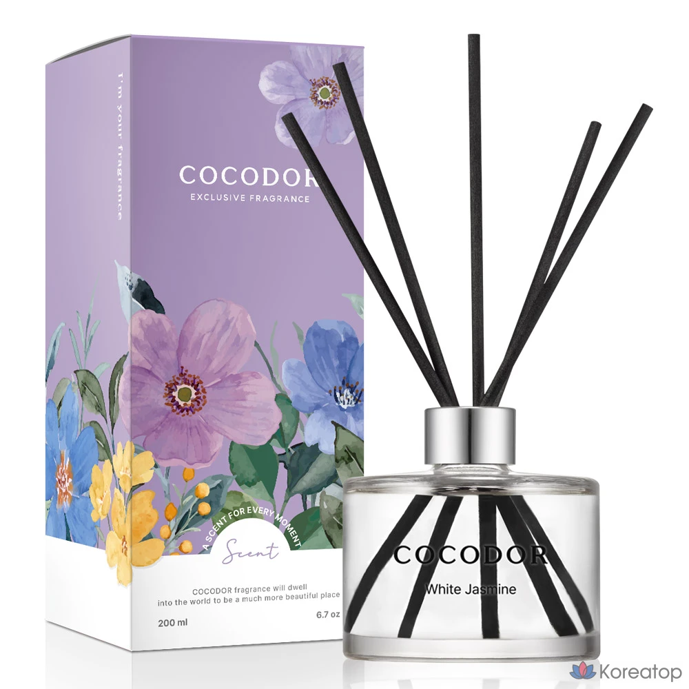 Диффузор для дома Cocodor Signature Diffuser, White Jasmine, 200 мл, 1 шт.