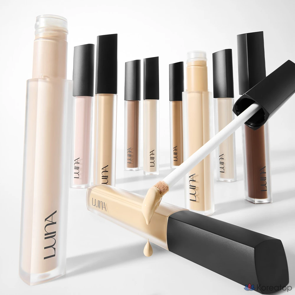 Консилер Luna Long-Lasting Tip Concealer Cover Fit EX, 6.5g, 1 шт., осветляющий., фото 2
