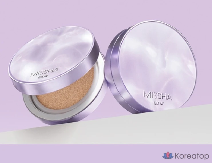 Кушон Missha Glow Layering Fit Cushion, оттенок 21 Vanilla, 14 г, 1 шт., фото 5