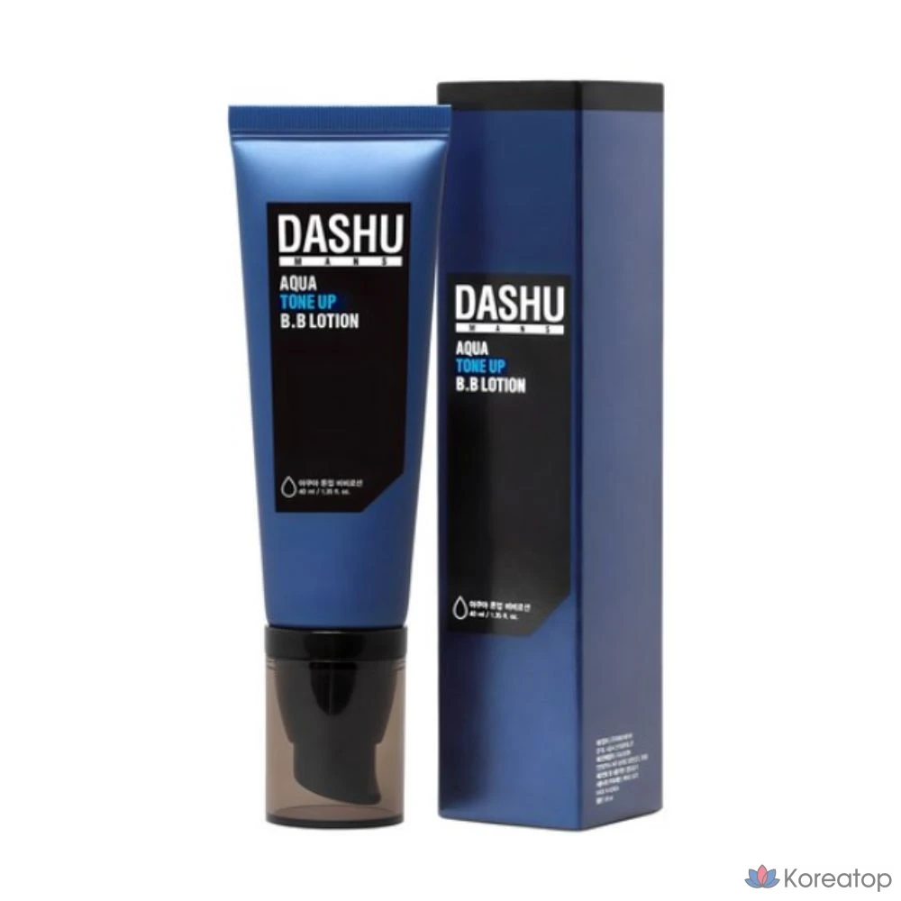 Мужской BB-лосьон Dashu Aqua Tone-Up, 40 мл, оттенок № 23, 1 шт.