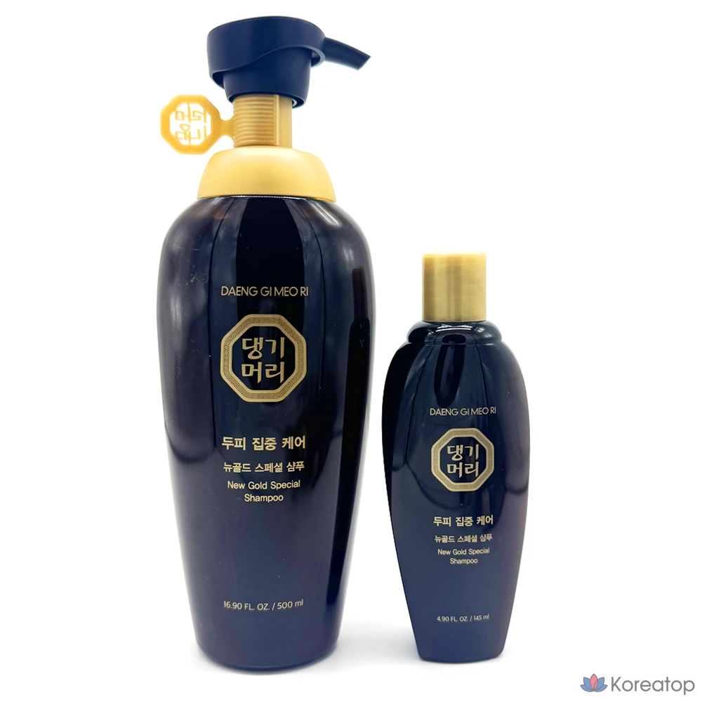 Danggi Meori New Gold Special Shampoo, 500 мл + 145 мл, 1 флакон, 645 мл