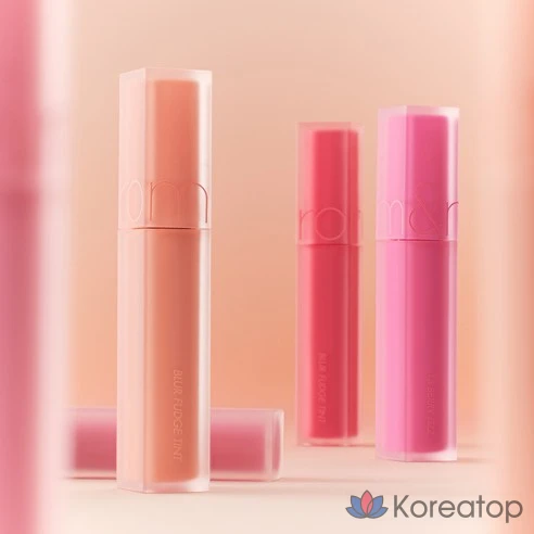 Глазурь для губ Rom&amp;Nd Blur Fudge Tint, комфортная и долгоиграющая, не оставляет комочков и потертостей на губах
