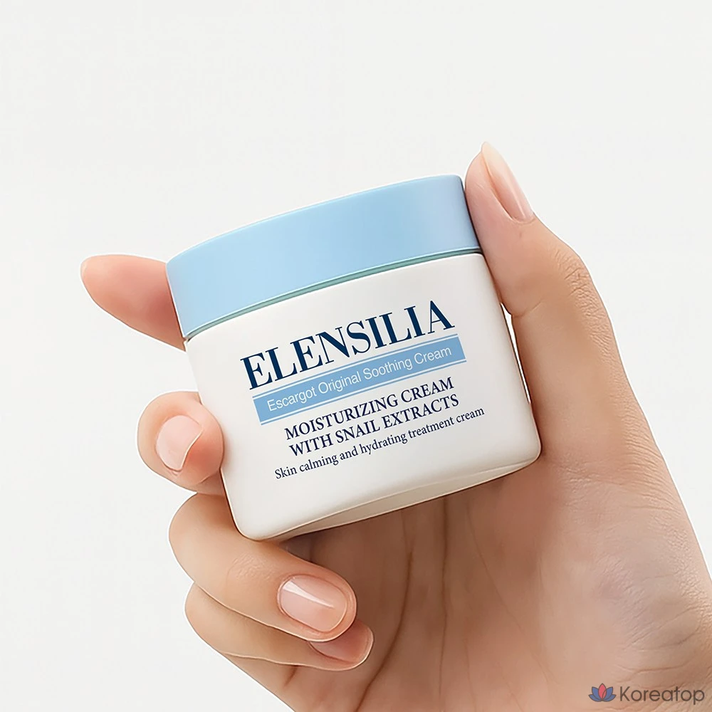 Elensilia Escargot Original Успокаивающий крем с улиткой, 50 мл, 1 шт.