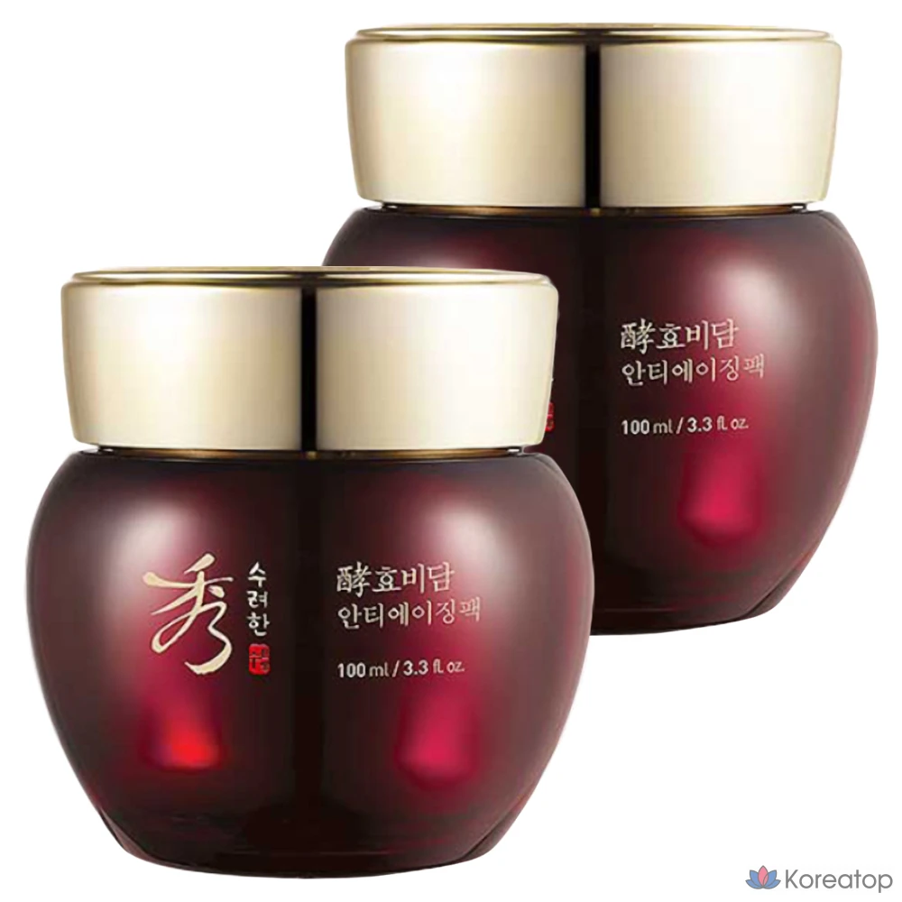 Антивозрастной набор Sooryehan Hyobidam, 1 упаковка, 2 упаковки