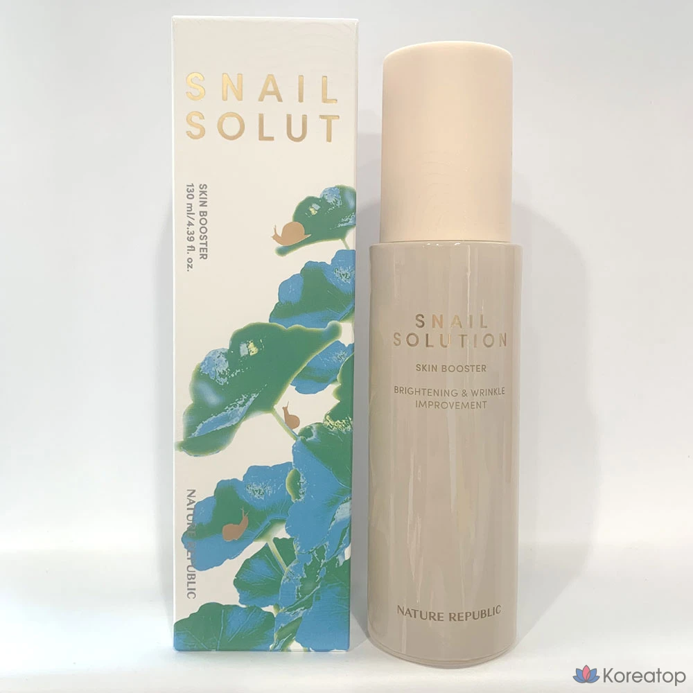 Nature Republic Snail Solution Skin Booster, 120 мл, 1 шт.