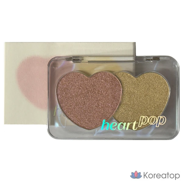 Румяна Etude House Heart Pop Duo 7,5 г (03 Envy Flash), 1 шт.
