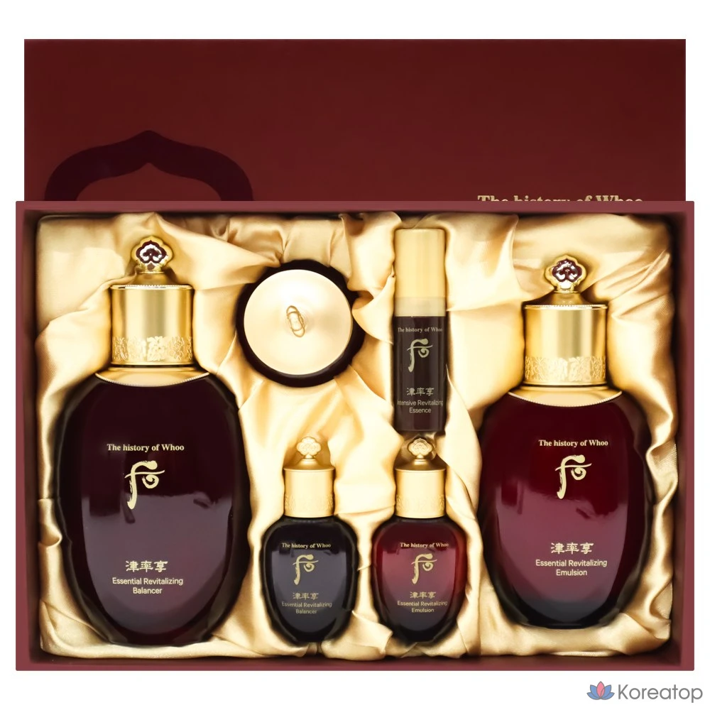 Whoo Jinyulhyang Jinyul Basic Cosmetics: набор из 2 видов косметики, 1 комплект.