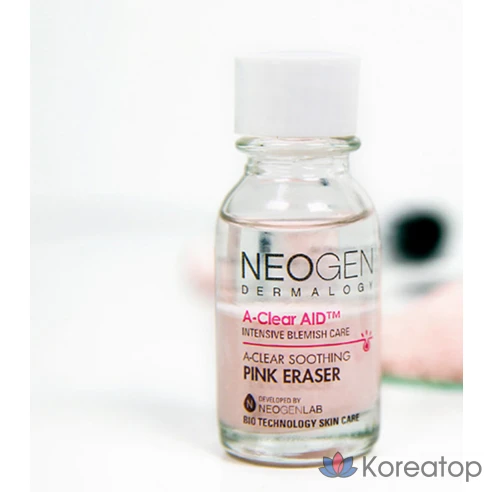 Успокаивающий лосьон для точечного нанесения Neogen A Clear Soothing Pink Spot Eraser