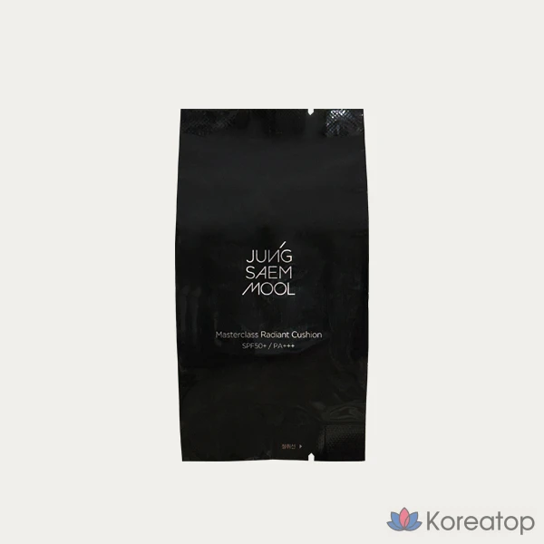 Jeong Saem Mool Essential Skin Nude Cushion, сменные блоки, 13 пар, 1 шт.