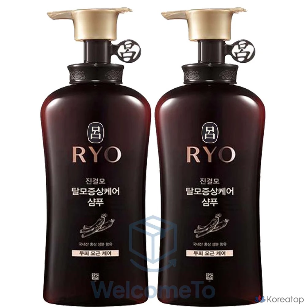 Шампунь Ryo Jin Gyeol Mo Hair Loss Care, 490 мл, 2 шт.