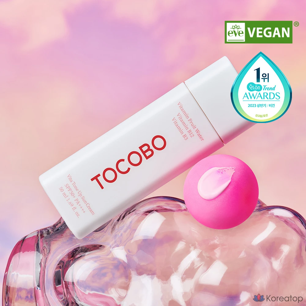 Tokobo Vita Tone-Up Sunscreen 50 мл SPF50+ PA++++, 1 шт.