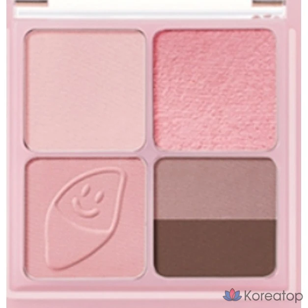 Тени для век Peripera Ink Pocket Shadow Palette 23AD, оттенок 1 Spring Sunshine, 1 шт.