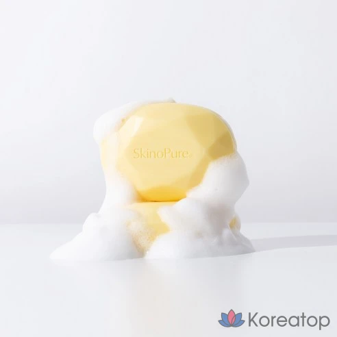 Очищающее и увлажняющее дерма-мыло SkinoPure Sulfur для чувствительной кожи