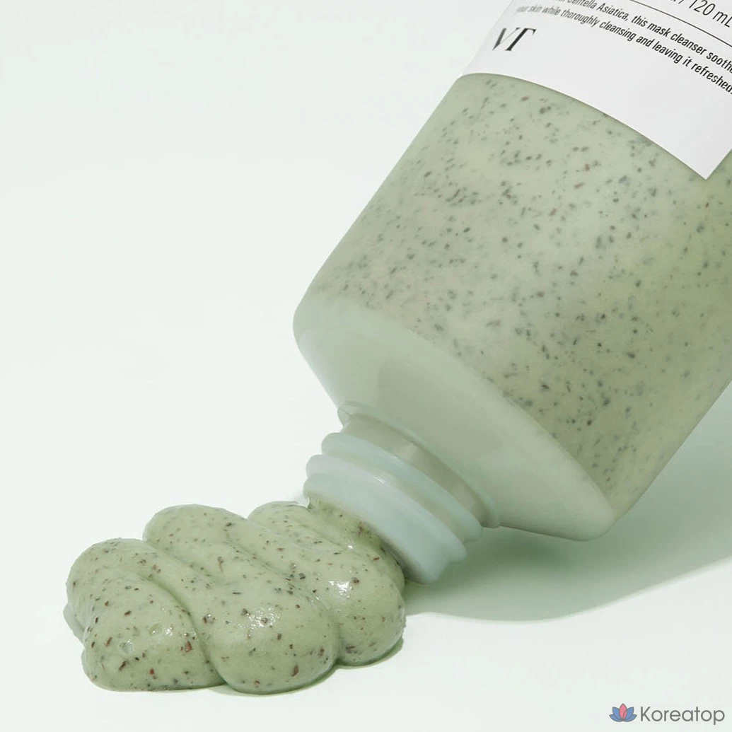 Тканевая маска для лица VT Cosmetics Cica Mask Cleanser, 120 мл, 5 шт., фото 5