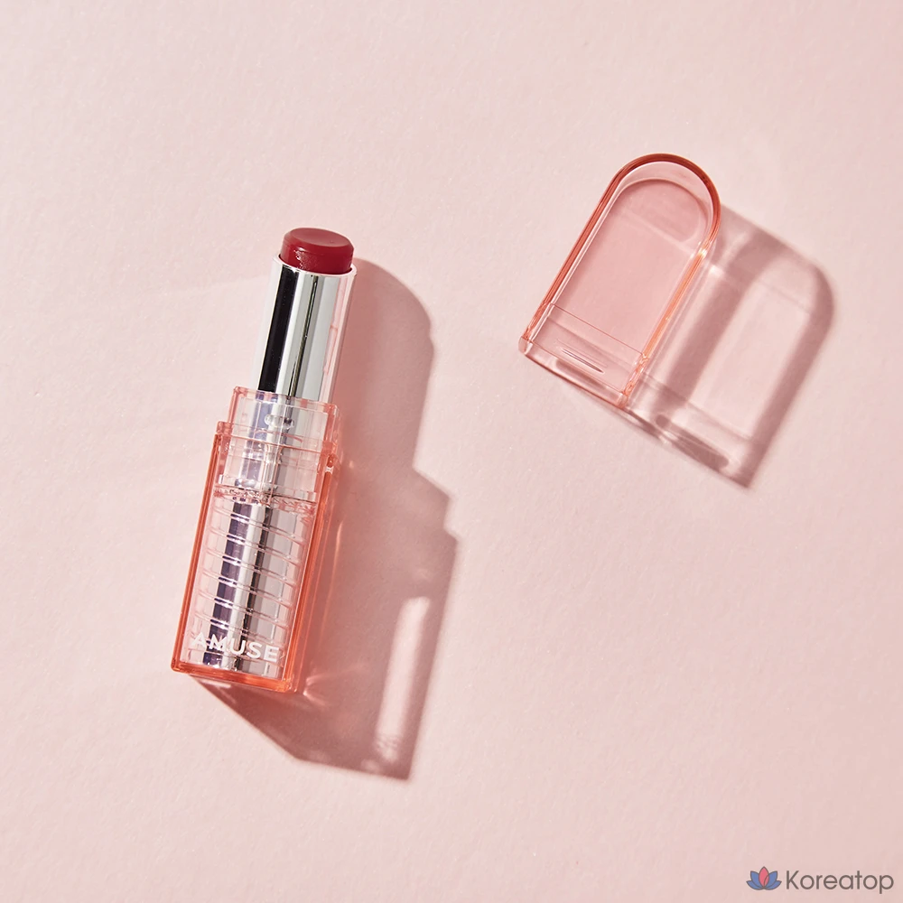 Бальзам для губ AMUSE Dew Lip Balm, оттенок 01 Ruby Balm, 3.2 г, 1 шт., фото 5