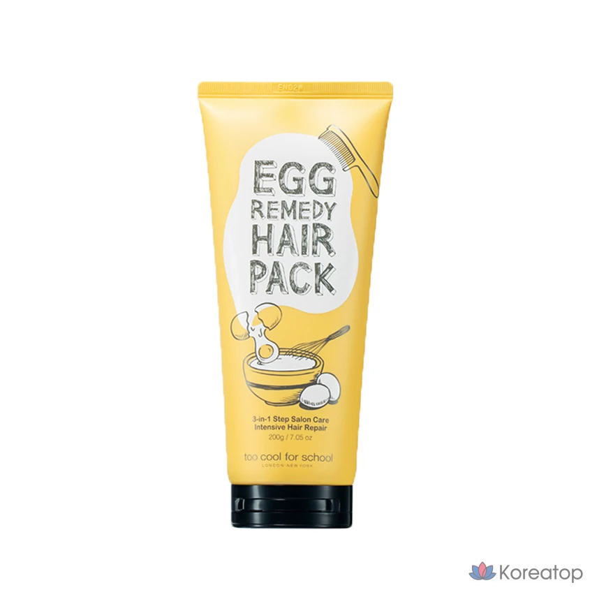 Набор для укладки волос Too cool for school Eggremidi, 200 г, 1 упаковка