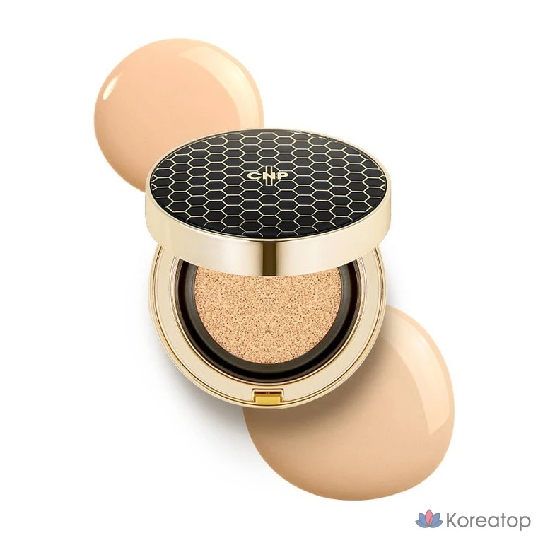 Тональный крем-ампула CNP Cha & Park Propolis Ampoule-in Cushion Foundation 15 г + сменный блок 15 г, № 21, 1 шт., фото 2