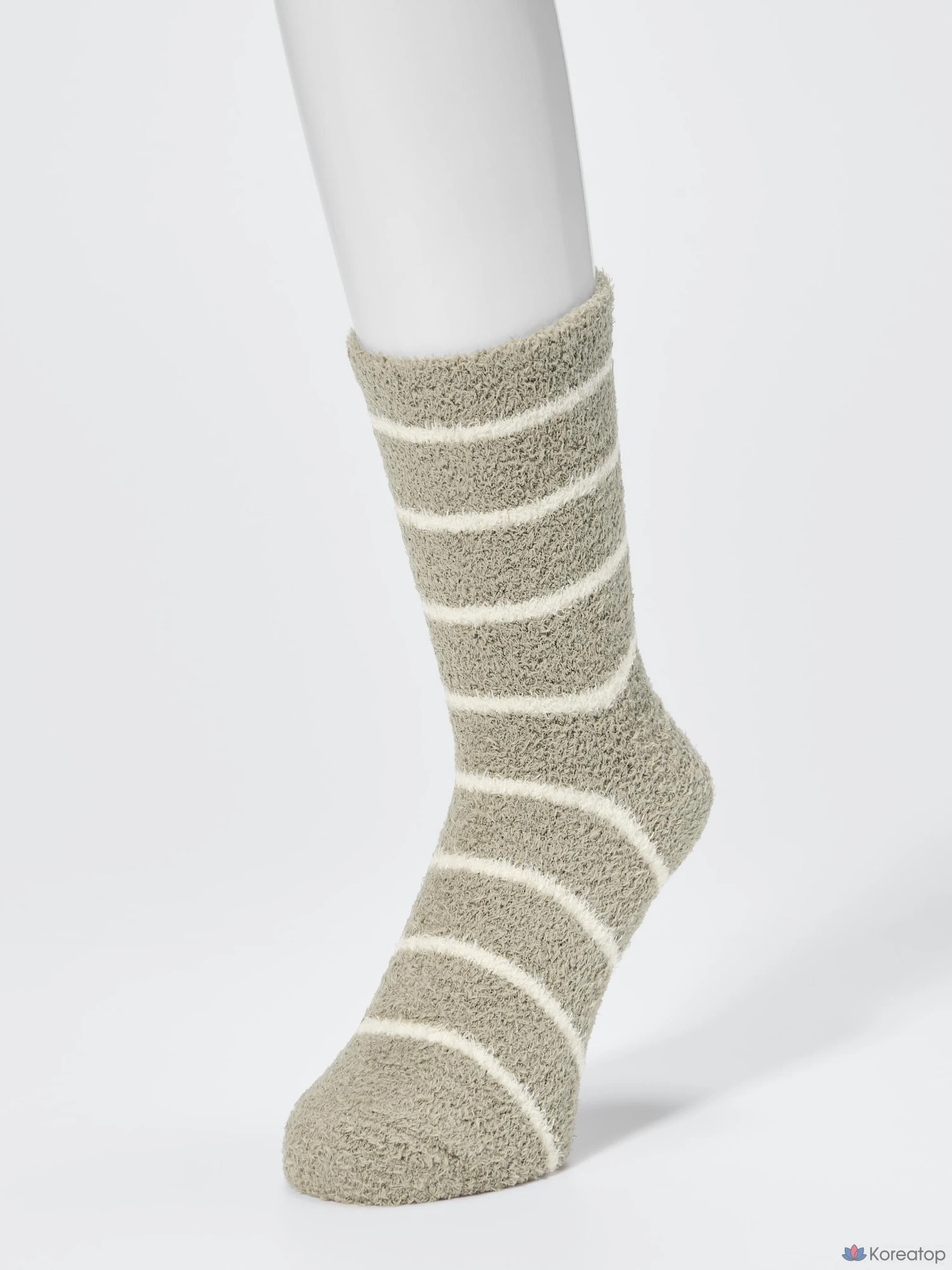 Носки Uniqlo Heattech Socks (Fluffy) Stripe