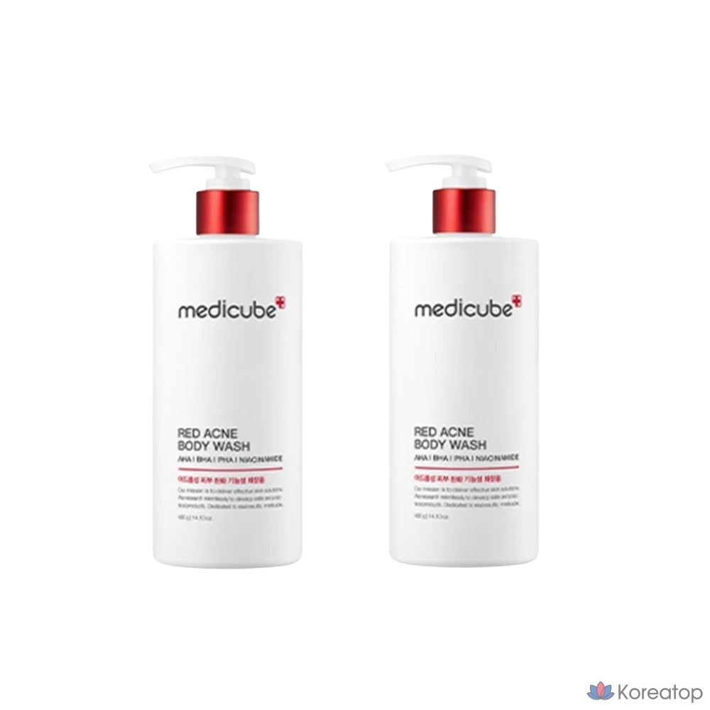 Гель для душа Red Acne (для удаления прыщей со спины), 1 шт., 800 г