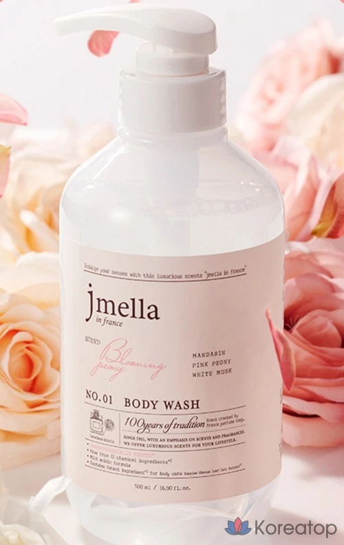 Гель для душа Jmella «Цветущий пион», 1 л, 1 шт., фото 2