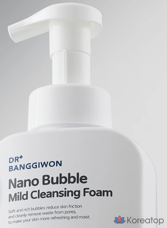 Очищающая пенка Dr. Banggiwon Nano Bubble Mild Cleansing Foam, 500 мл, 1 шт.